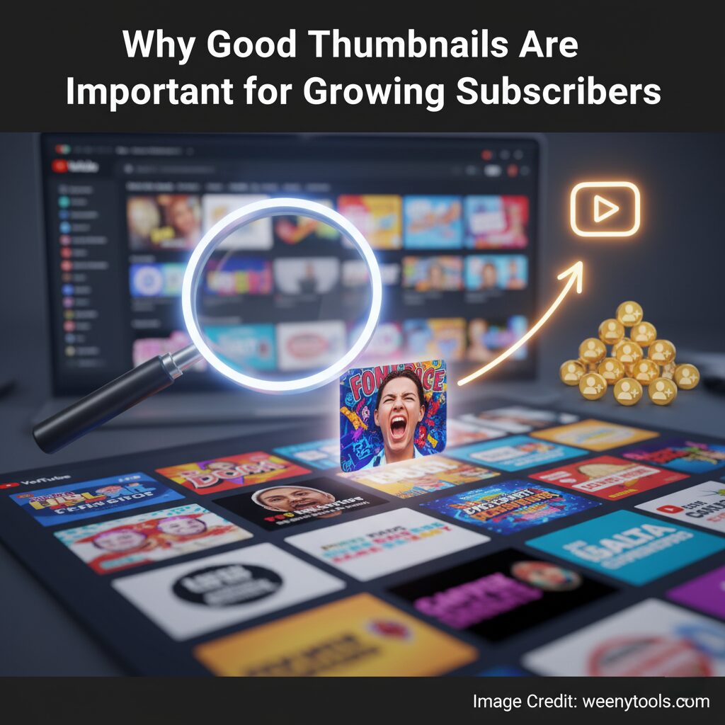 Why Good Thumbnails Are Important for Growing Subscribers