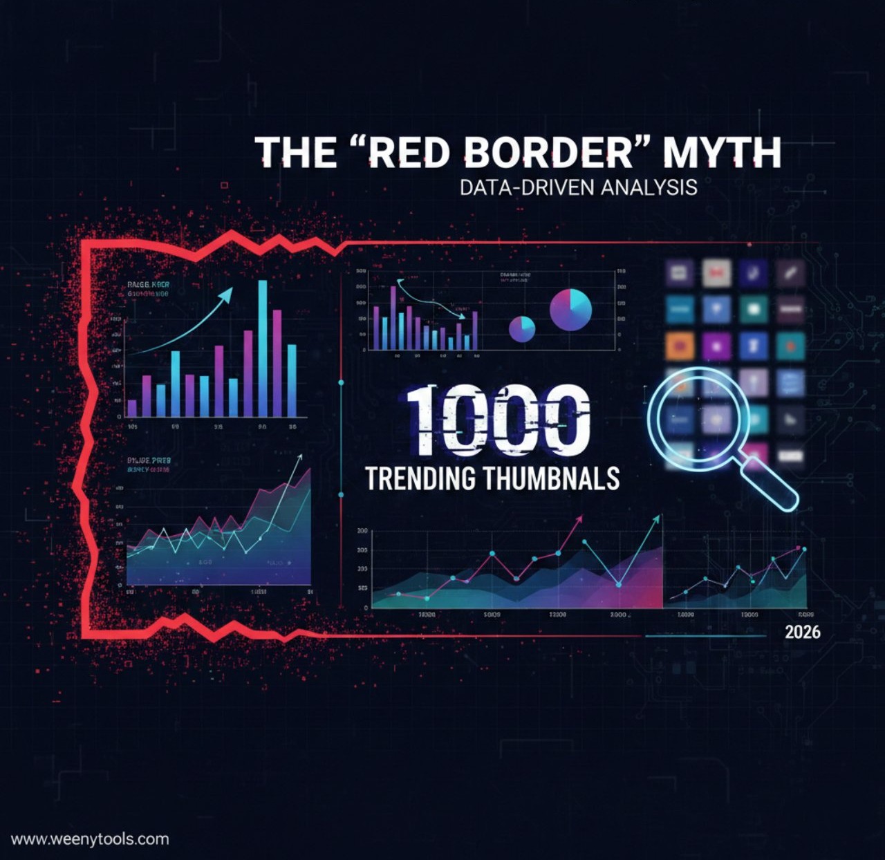 The “Red Border” Myth Data-Driven Analysis of 1,000 Trending Thumbnails in 2026