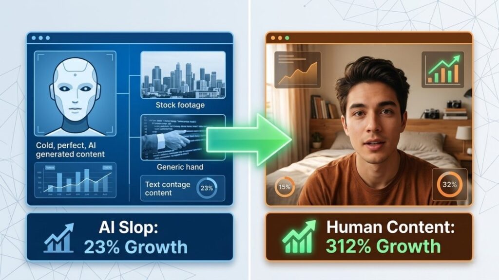 Why Perfect is Killing Your Channel The 2026 Rise of Proof of Human Content