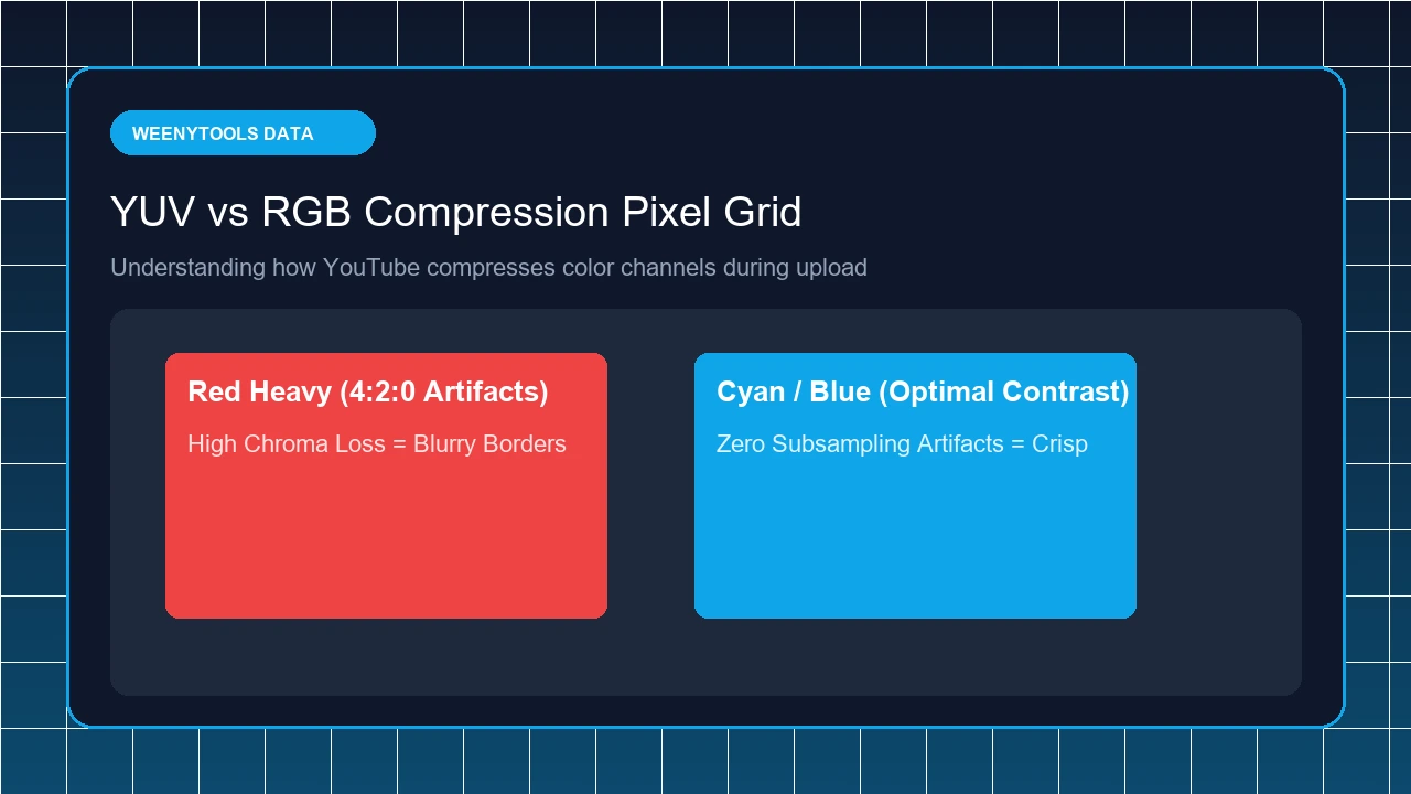 YUV420 Pixel Grid Compression Technical Diagram