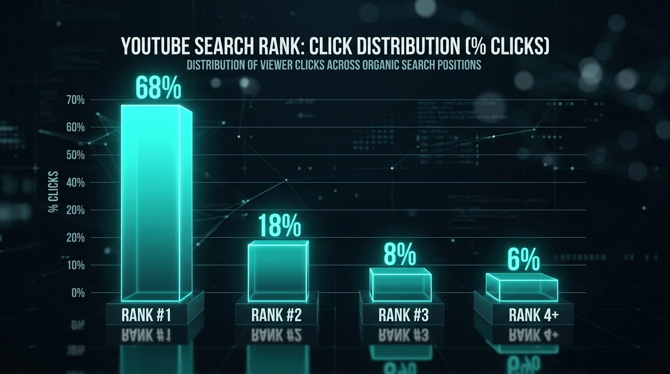 Search Rank vs Metadata Optimization Score Chart