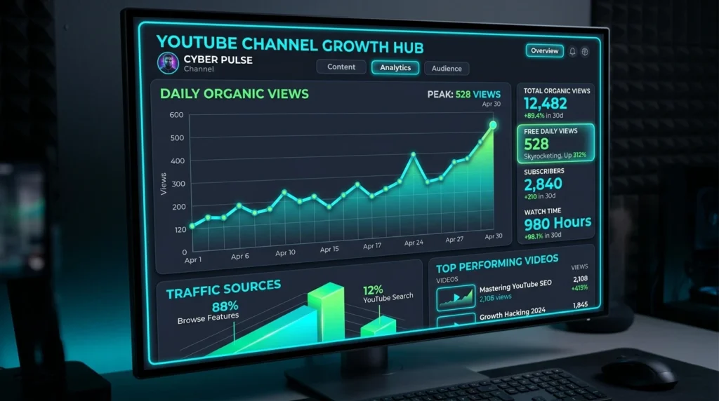YouTube Studio Tutorial Dashboard Walkthrough 2026
