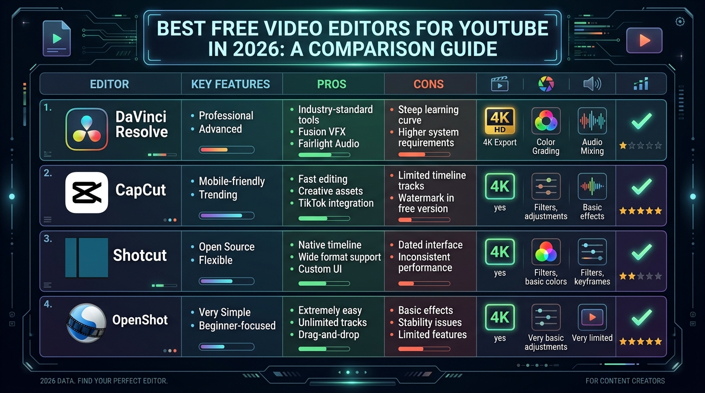 CapCut Desktop 4K Export Codecs and Performance Benchmark Matrix